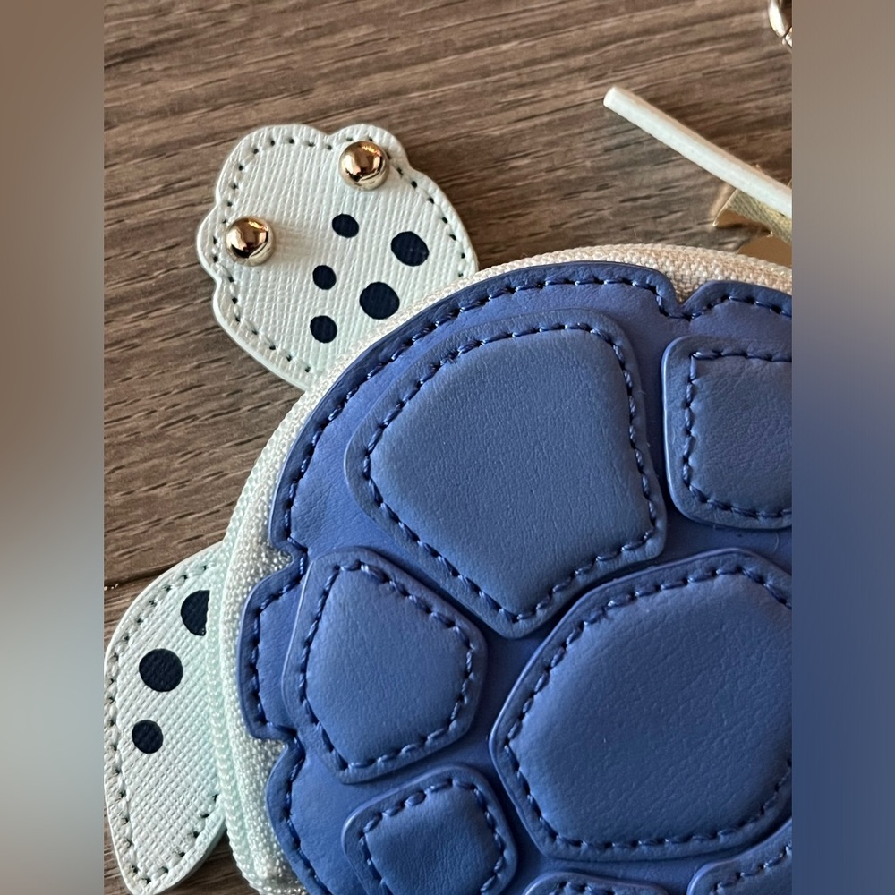 Kate Spade RARE Limited Edition Turtle Coin Pouch/Keychain - Picture 11 of 12